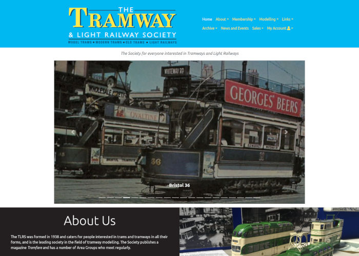 Visit the TLRS to find out more about trams, tramways and light railways as well as advice and guides on tramway modelling and a range of books on trams.